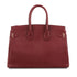 TL Bag - Leather handbag with golden hardware